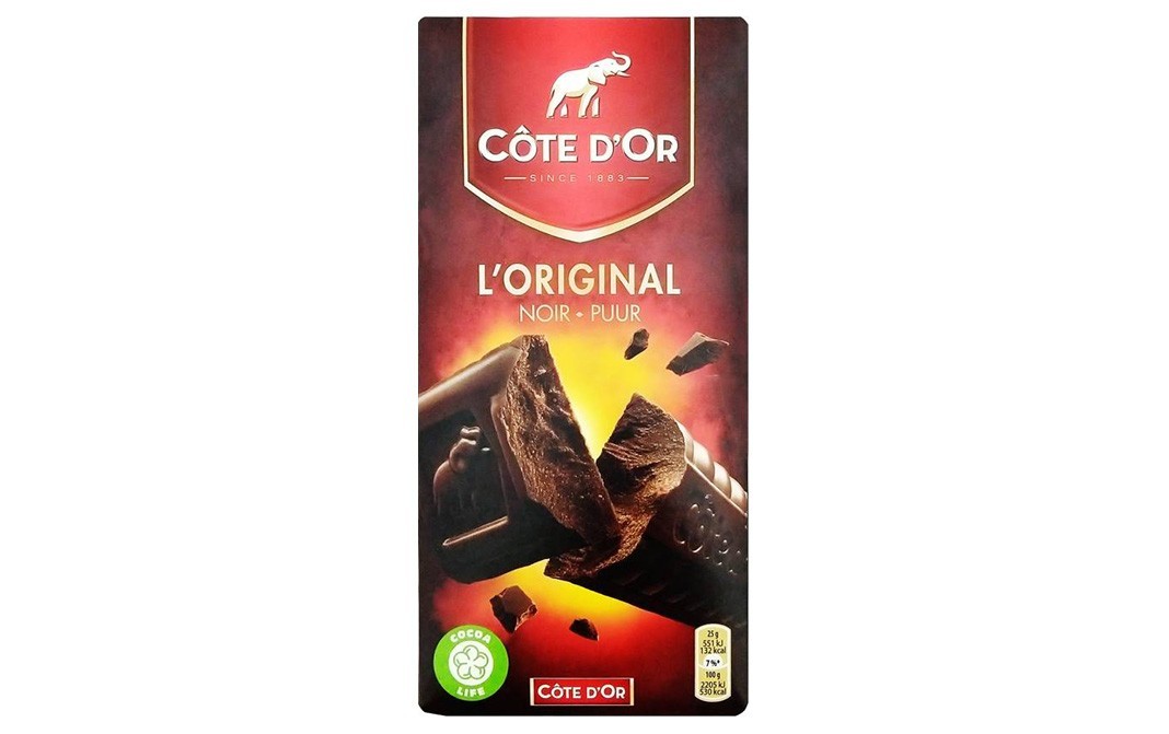 Cote D'Or L'original Noir - Puur   Box  200 grams